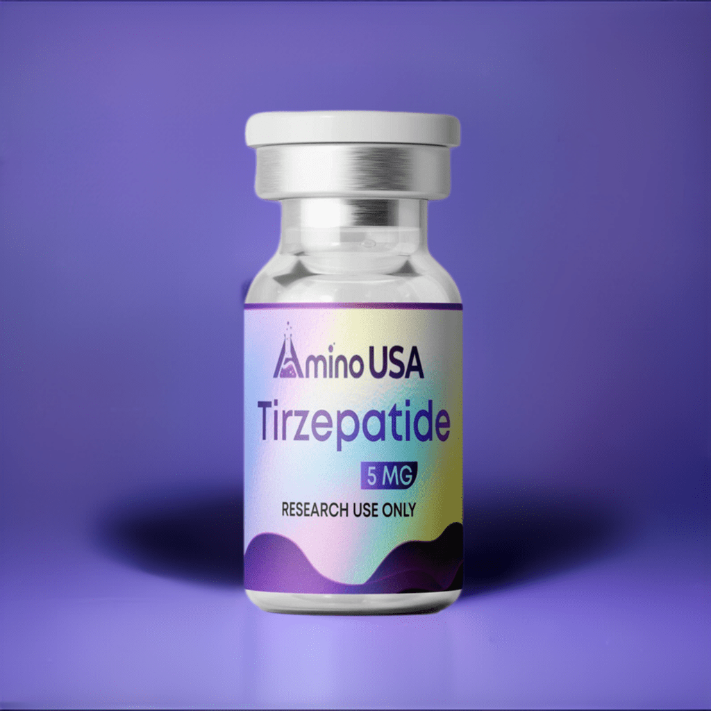 Amino USA Peptides Tirzepatide 5mg Aids in Weightloss