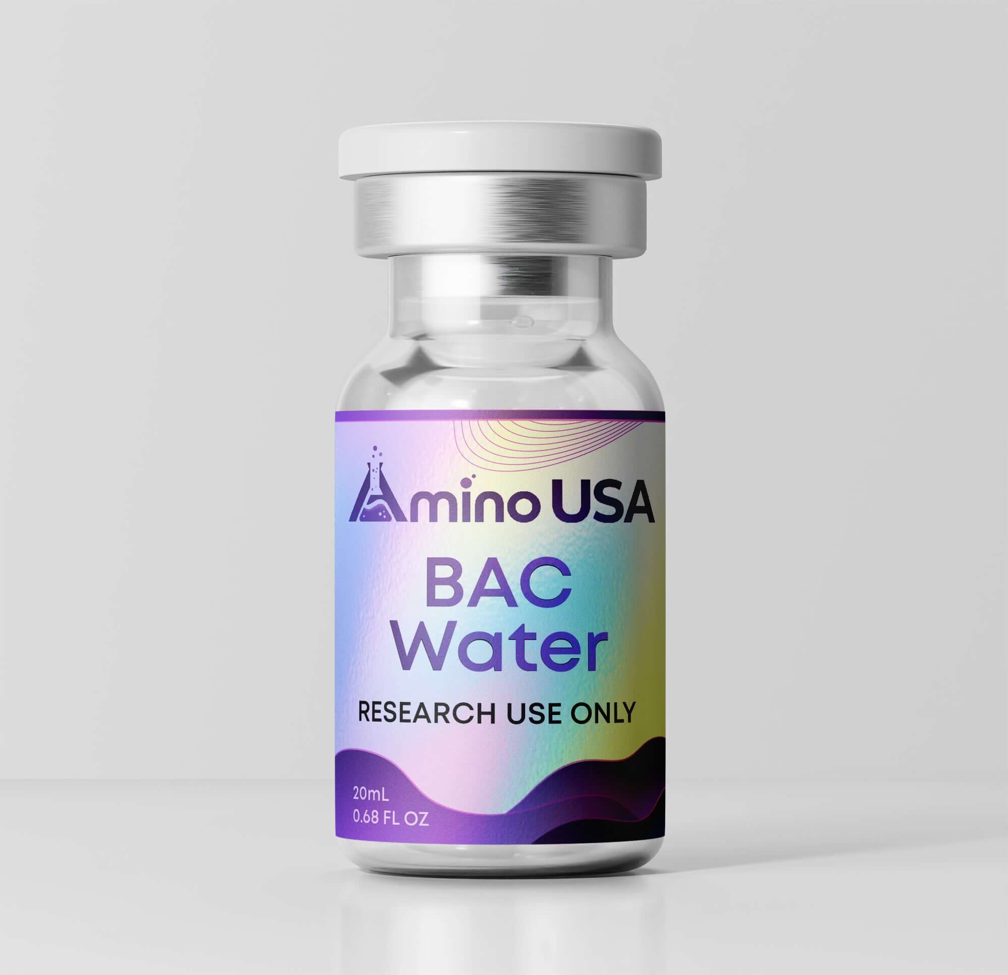 Amino USA Research Chemicals 10ml BAC Water 20ml RC-00047